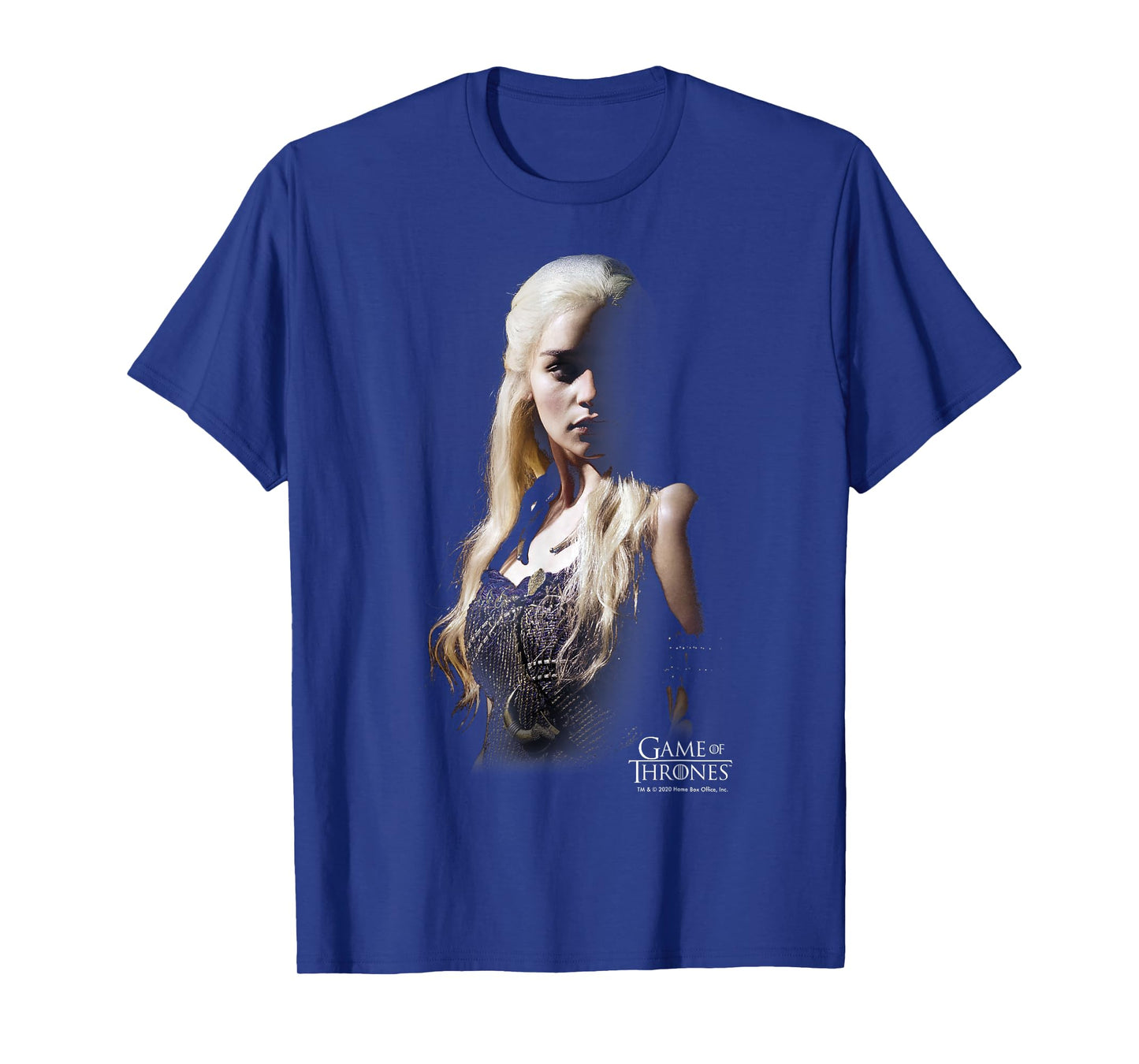 Game Of Thrones Daenerys Targaryen Dark Portrait T-Shirt