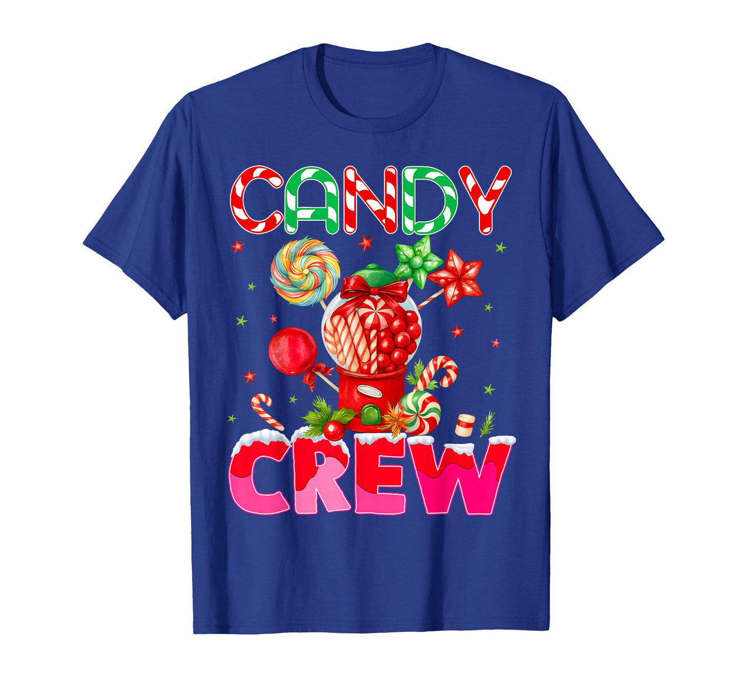 Candy Crew Candy Costume Women Candy Land Kids Sweetie T-Shirt