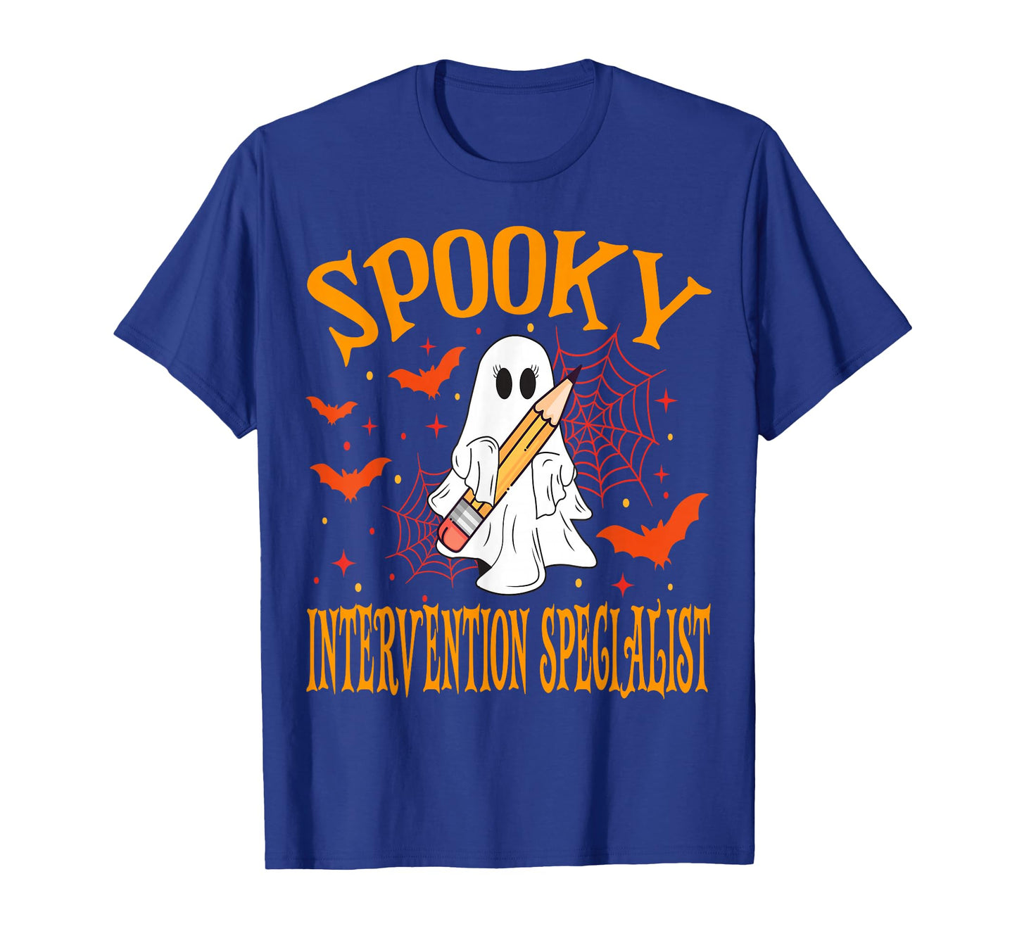 Spooky Intervention Specialist Halloween School T-Shirt