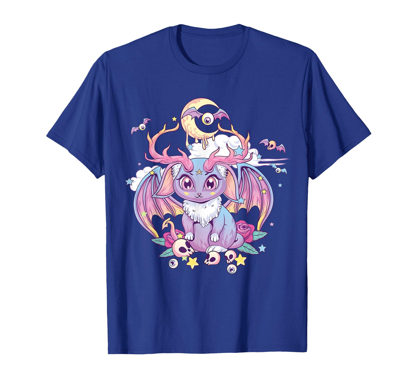 Pastel Goth Creepy Occult Satanic Jackalope Kawaii Menhera T-Shirt
