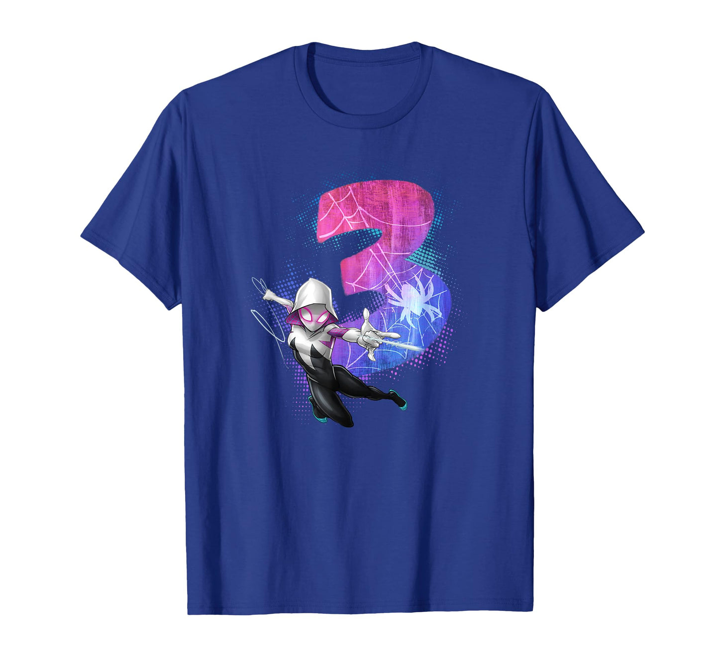 Marvel Ghost-Spider Gwen Stacy 3rd Birthday Graphic T-Shirt