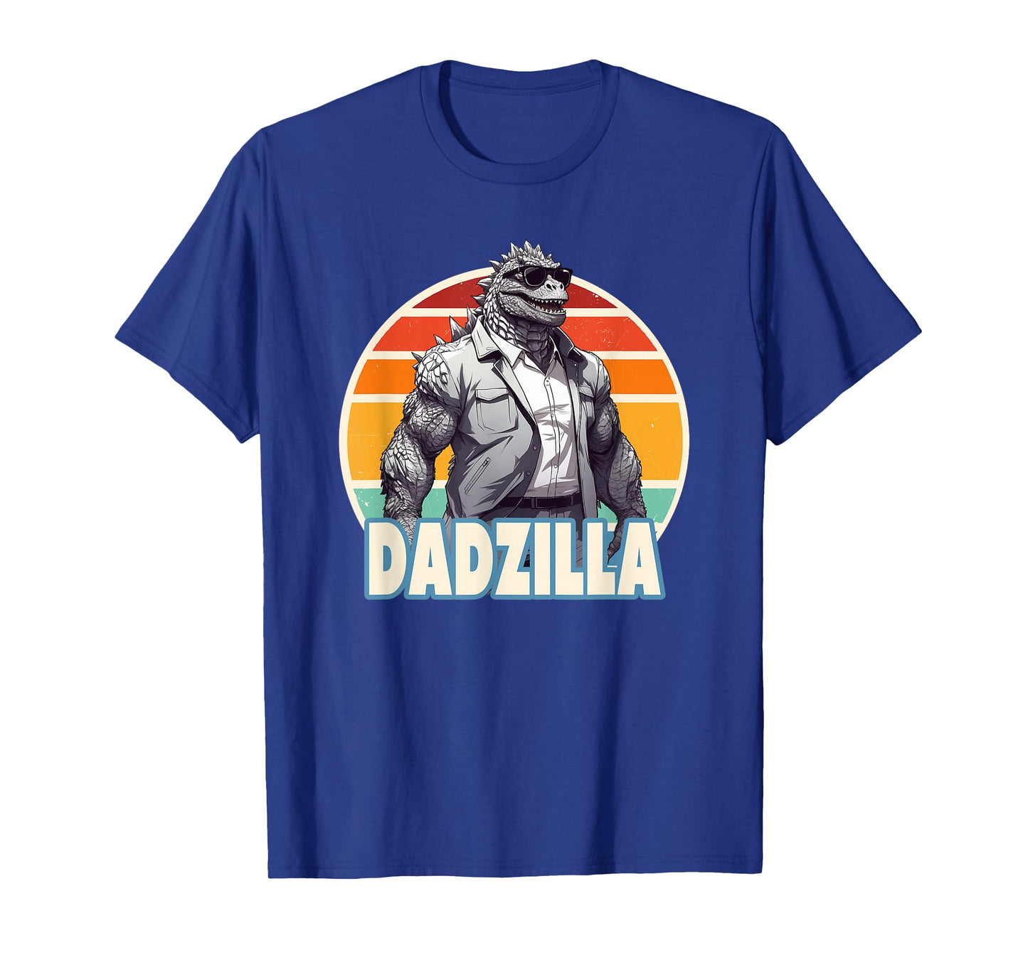 Dadzilla The Rad Dad Kaiju Vibes T-Shirt