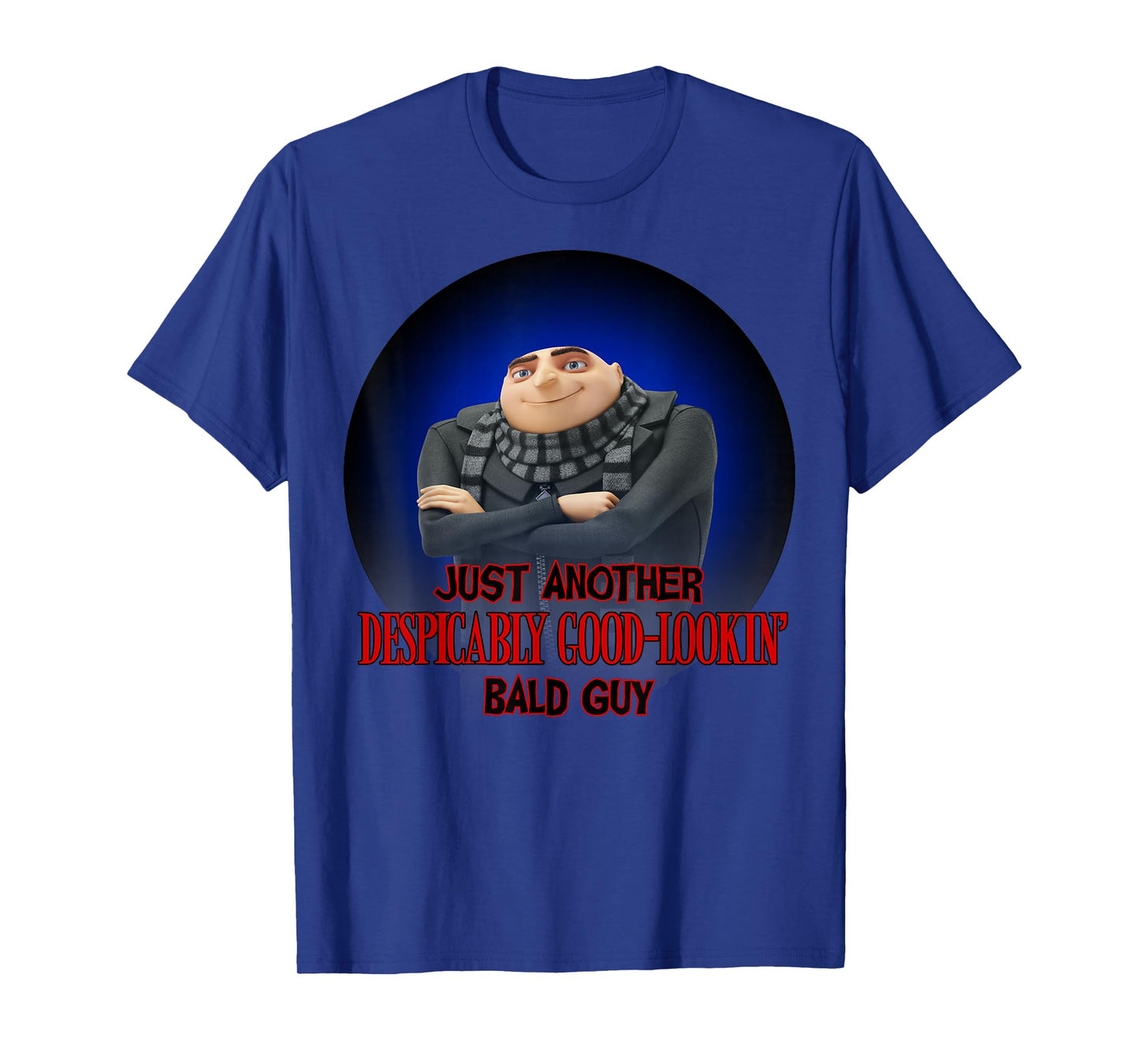 Despicable Me Minions Good Lookin Bald Guy Graphic T-Shirt T-Shirt