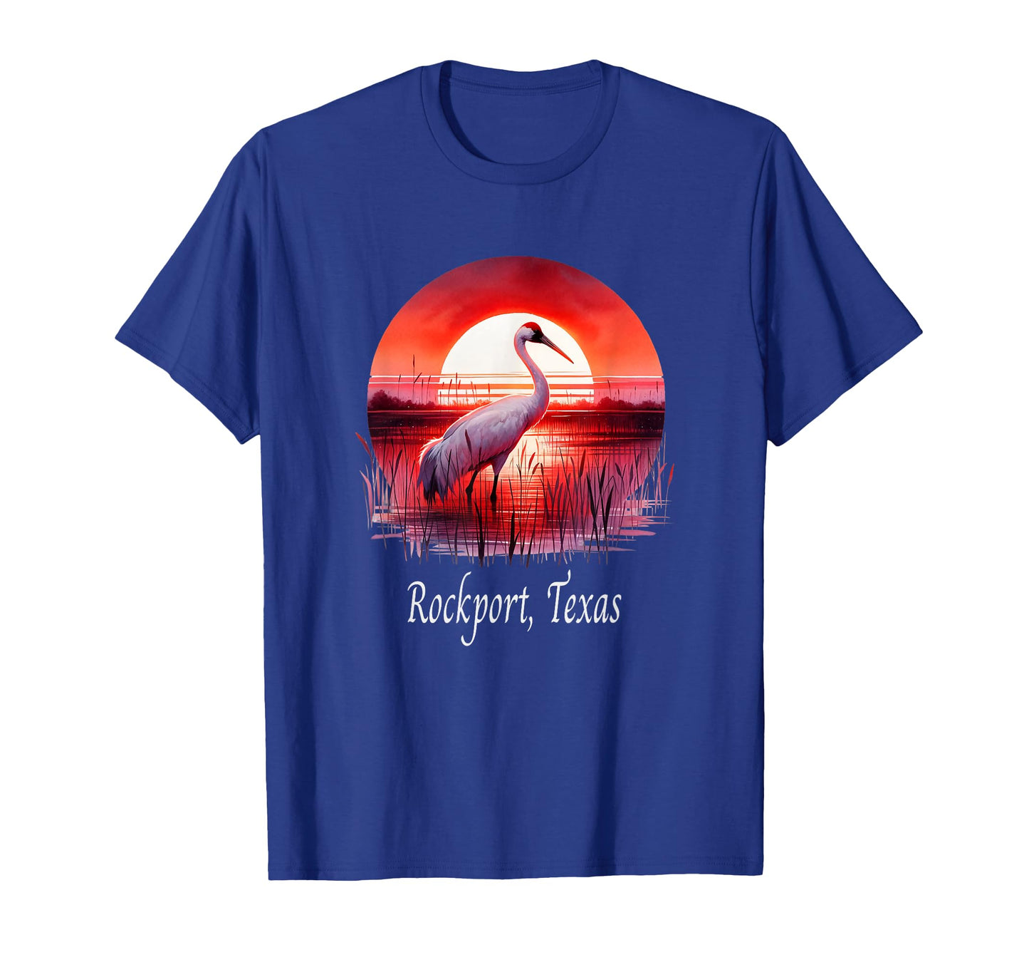 Whooping Crane Season: Rockport Texas Birding Enthusiast T-Shirt