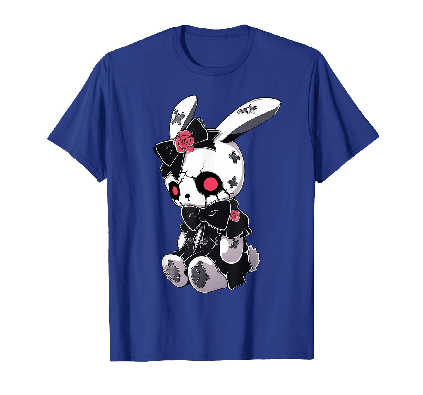 Kawaii Rabbit Goth Bunny Cute E-Girl Gothic Outfit Grunge T-Shirt