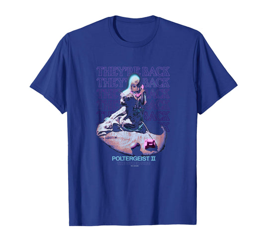 Poltergeist II Carol Ann They're Back Phone Call Halloween T-Shirt