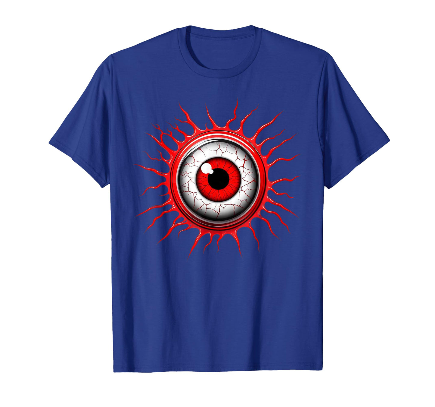 Eyeball Scary Red Veins Eyeball T-Shirt