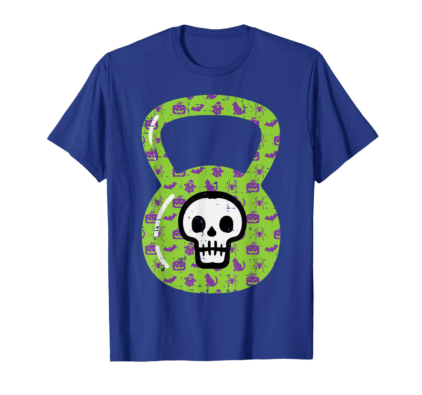 Halloween Gym Kettlebell Workout Exercise Costume Women Men T-Shirt
