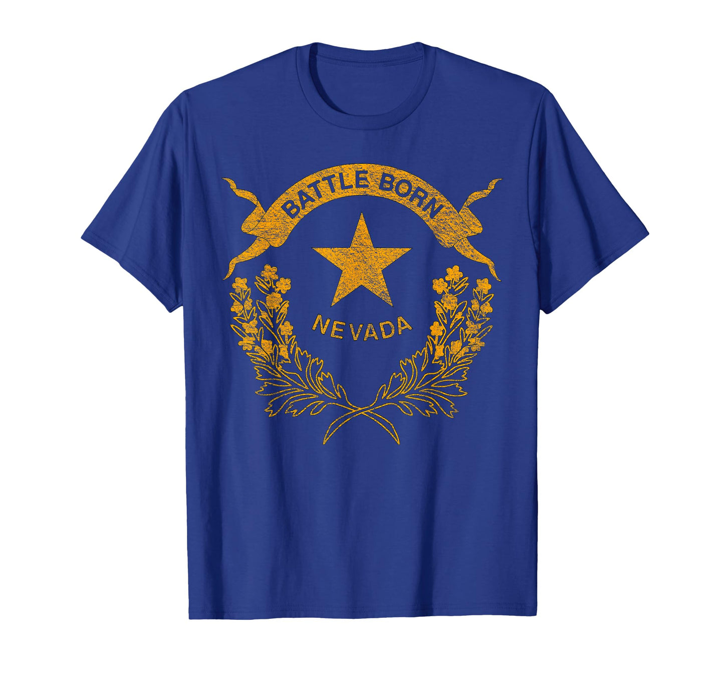STATE OF NEVADA FLAG -- LAS VEGAS RENO LAKE TAHOE CARSON T-Shirt