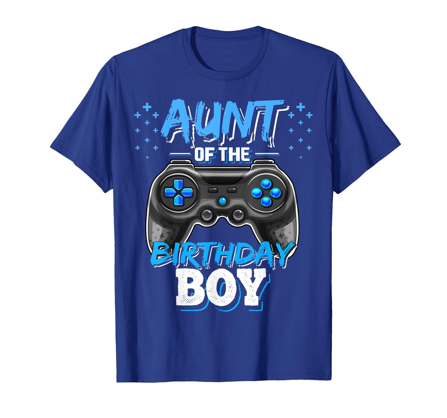 Aunt of the Birthday Boy Matching Video Game Birthday Gift T-Shirt