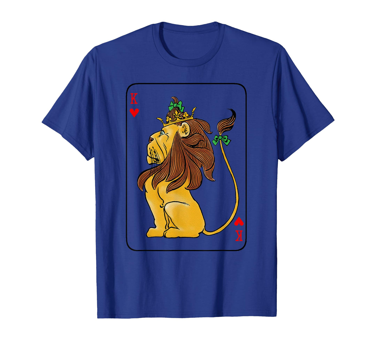 OZ Lion Card King of the Jungle Wizard of OZ Cowardly Lion T-Shirt