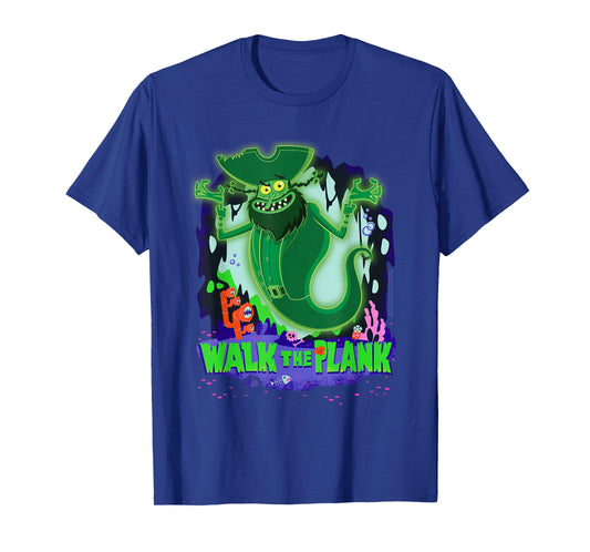 The Spongebob Movie Walk The Plank Flying Dutchman Cartoon T-Shirt