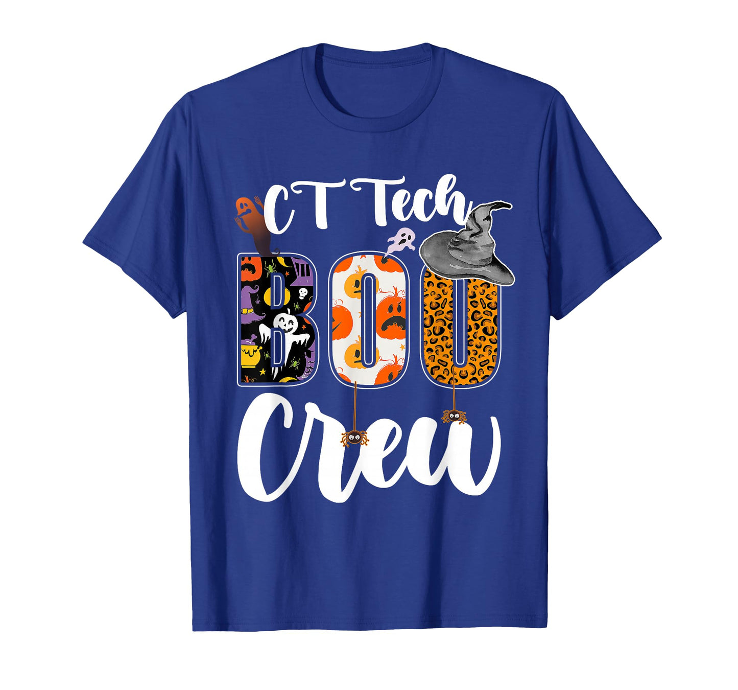 CT Tech Boo Crew Halloween Matching CT Technologist T-Shirt