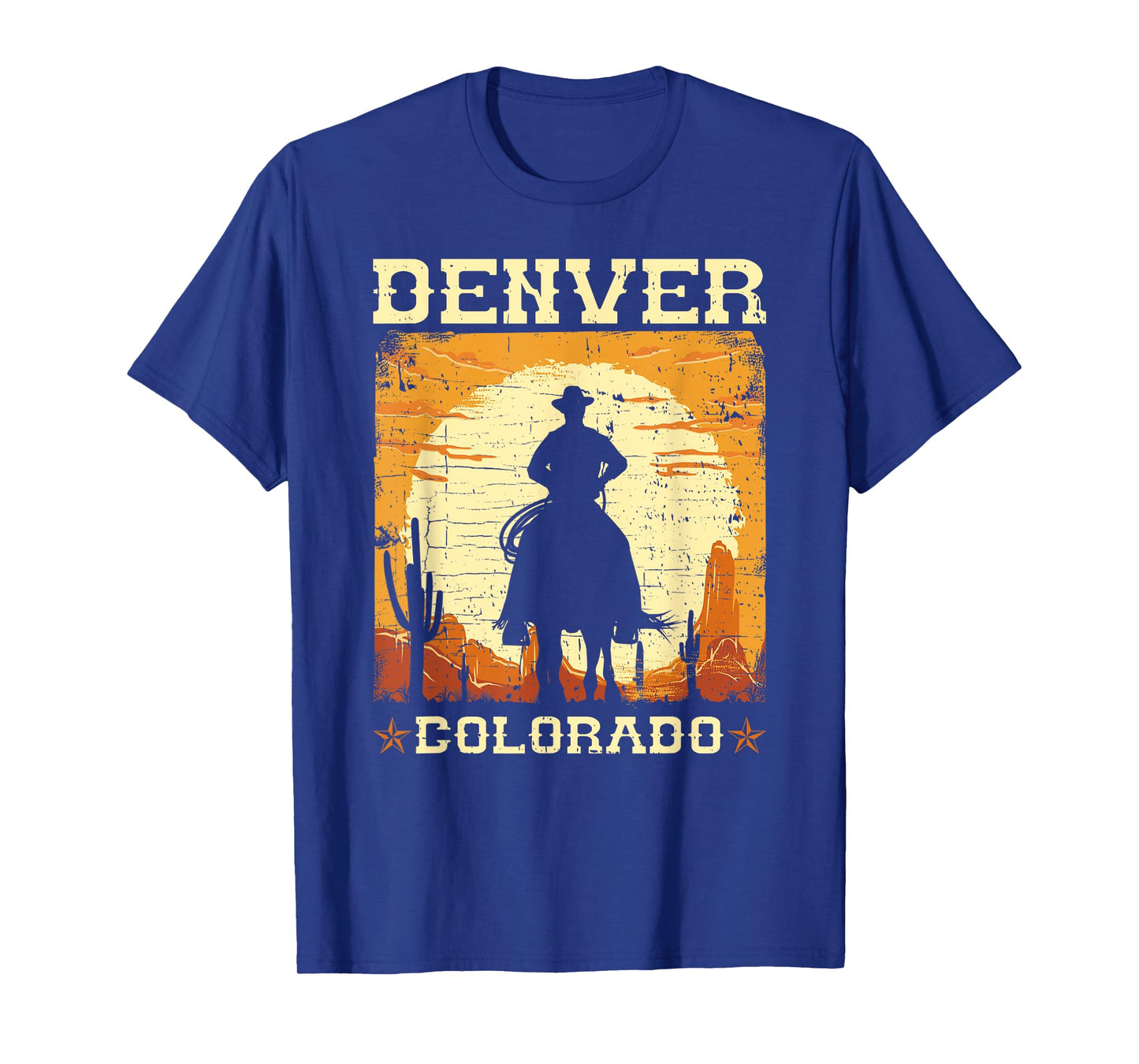 Denver Colorado CO Western Country Cowboy T-Shirt