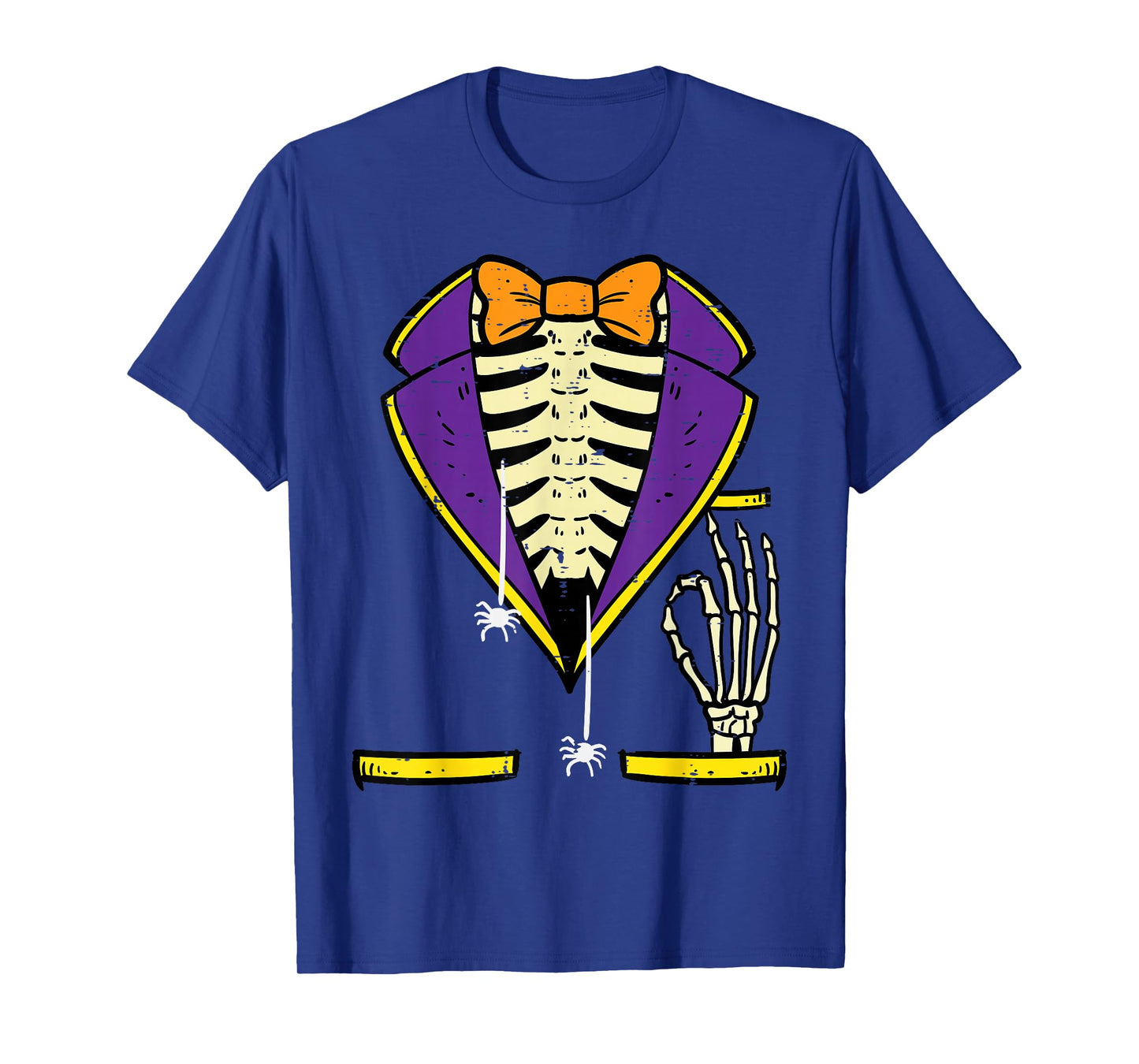 Halloween Tuxedo Skeleton Costume Men Boys Kids Toddler Men T-Shirt
