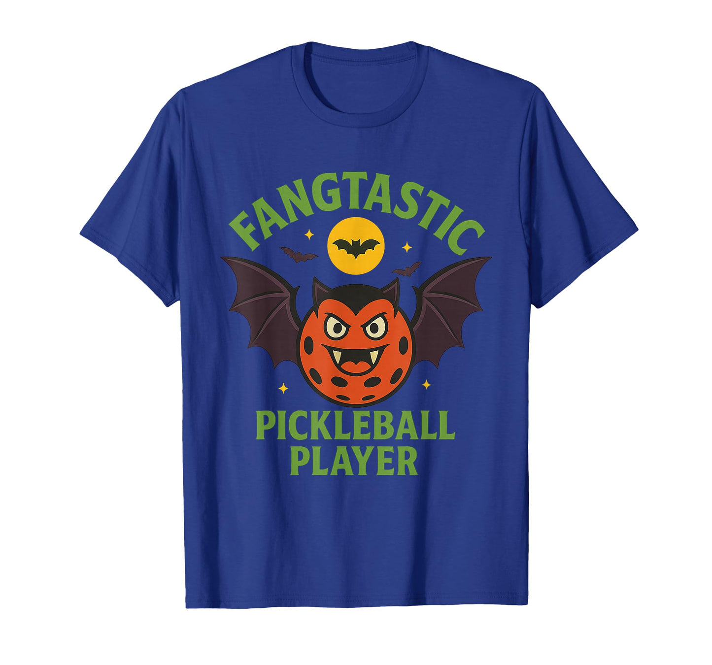 Halloween Costumes Adult Pickleball Fangtastic Tee T-Shirt