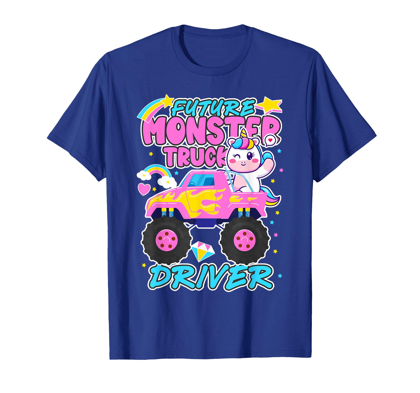 Future Monster Trucks Driver Funny Monster Trucking Lovers T-Shirt