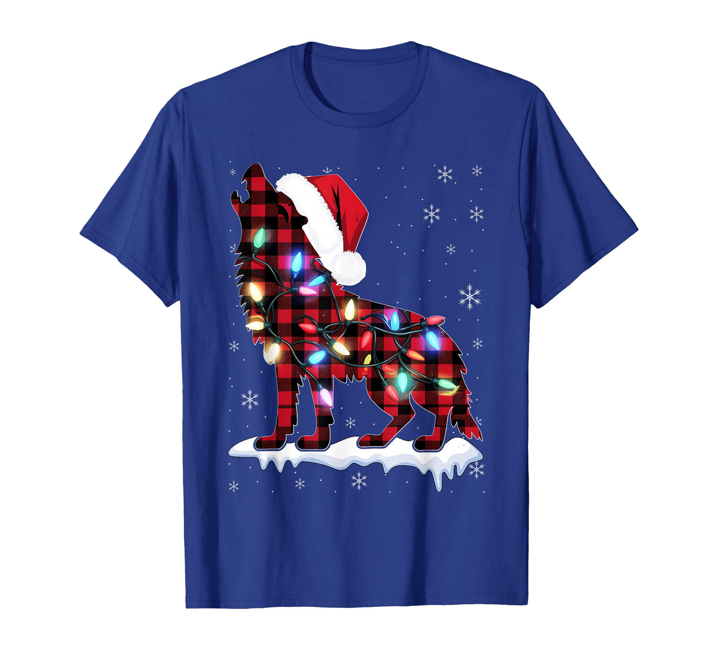 Wolf Pajama Family Matching Group Christmas T-Shirt