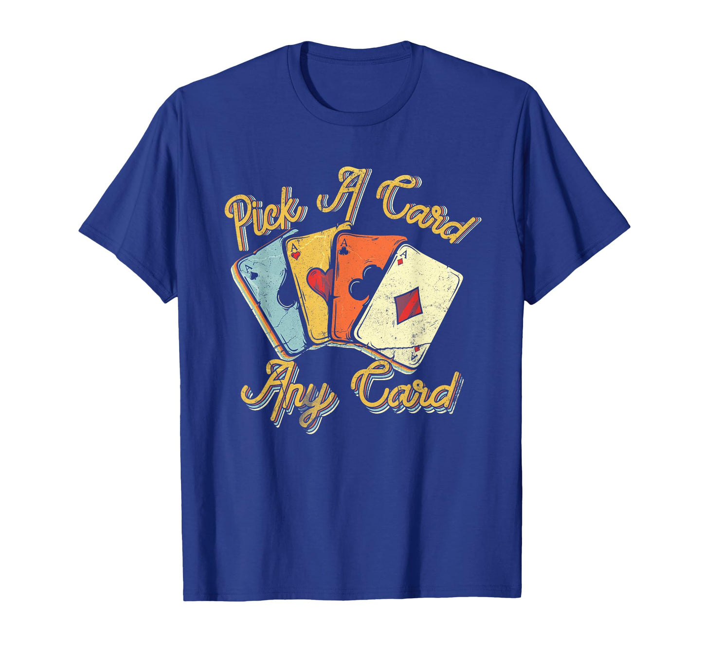 Cool Magician Pick A Card Magic Poker Game Any Cards T-Shirt