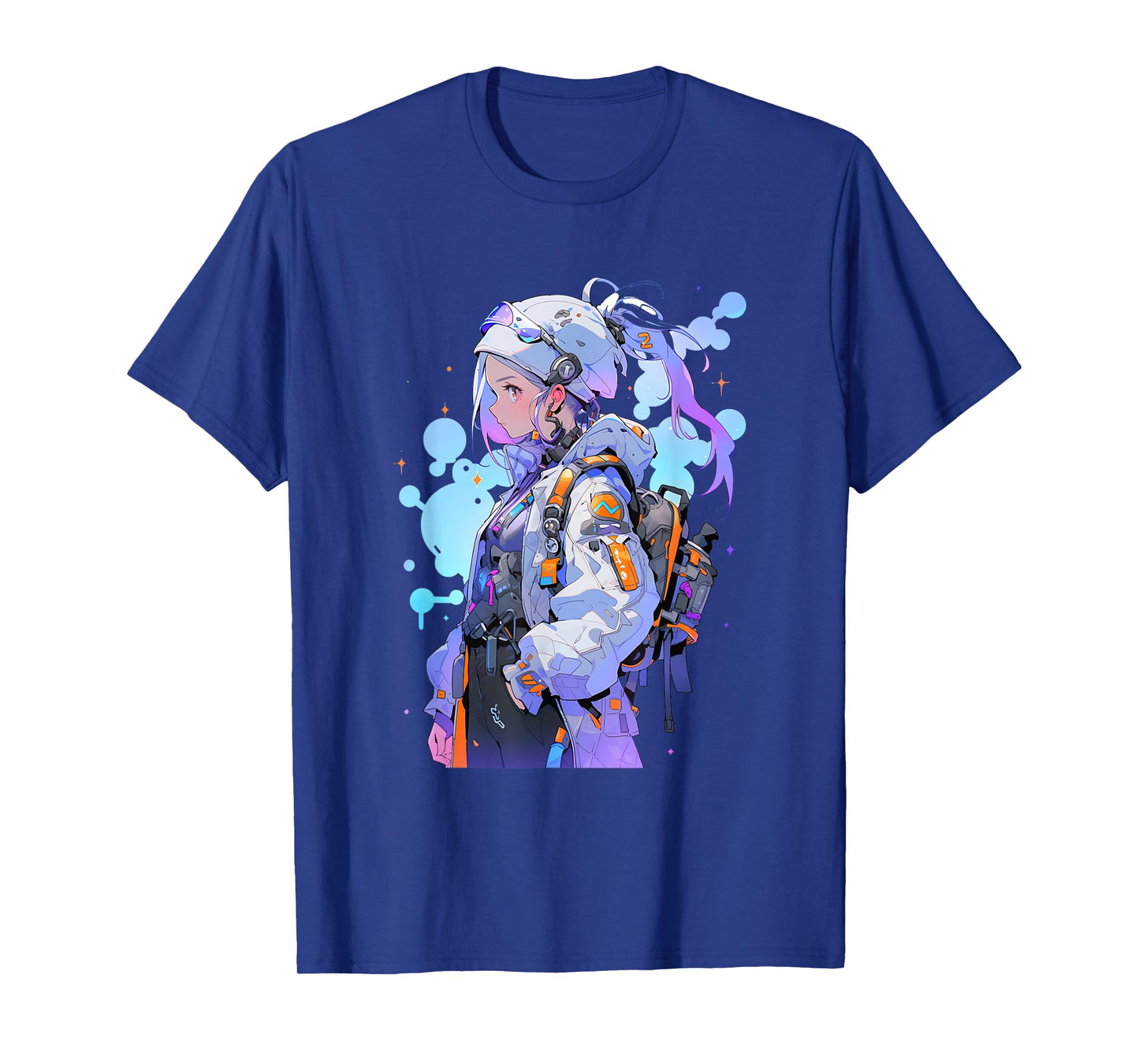 Anime Girl Anime Otaku Japanese Aesthetic | Cyberpunk T-Shirt