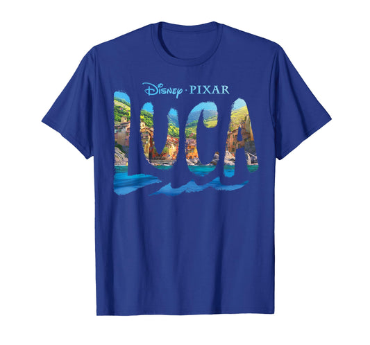 Disney and Pixar's Luca Movie Logo T-Shirt