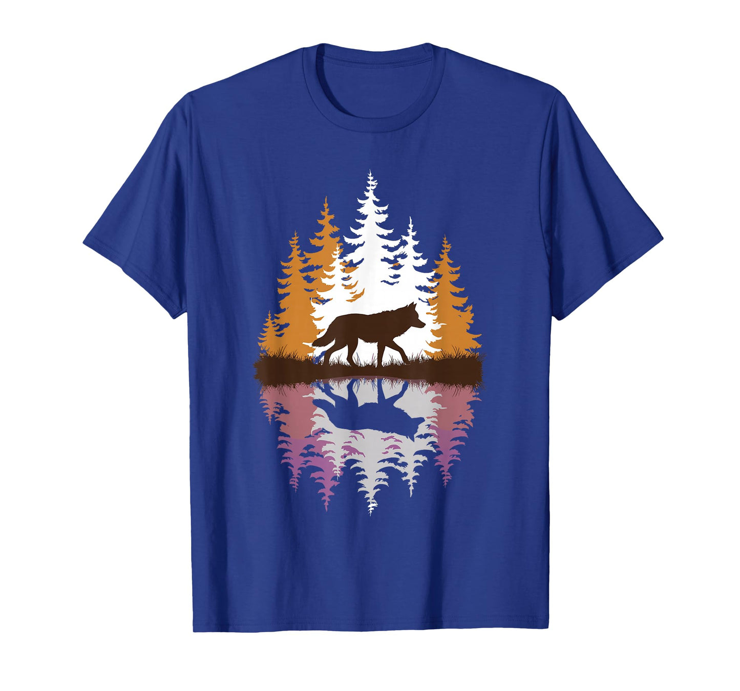 Cool Wolf Art for Men Women Howling Wolf Wolves Lover T-Shirt