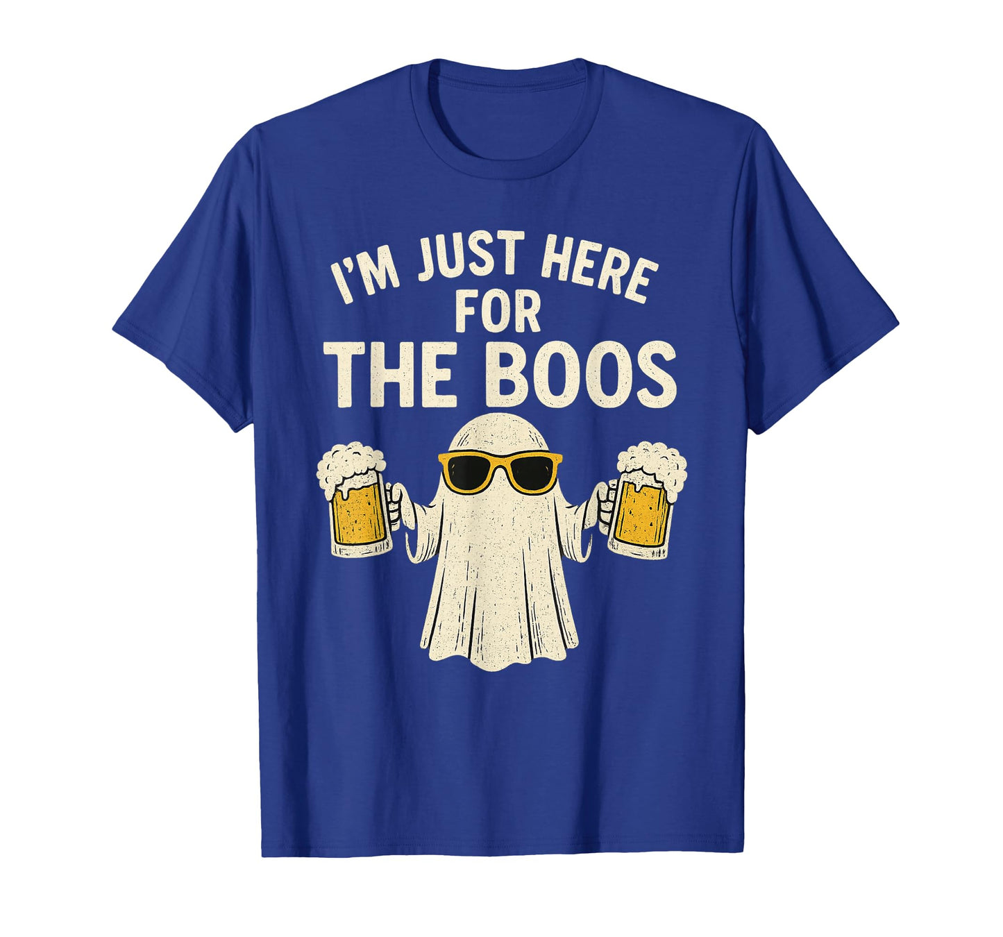 Im Just Here for The Boos Funny Gift Halloween Ghost T-Shirt