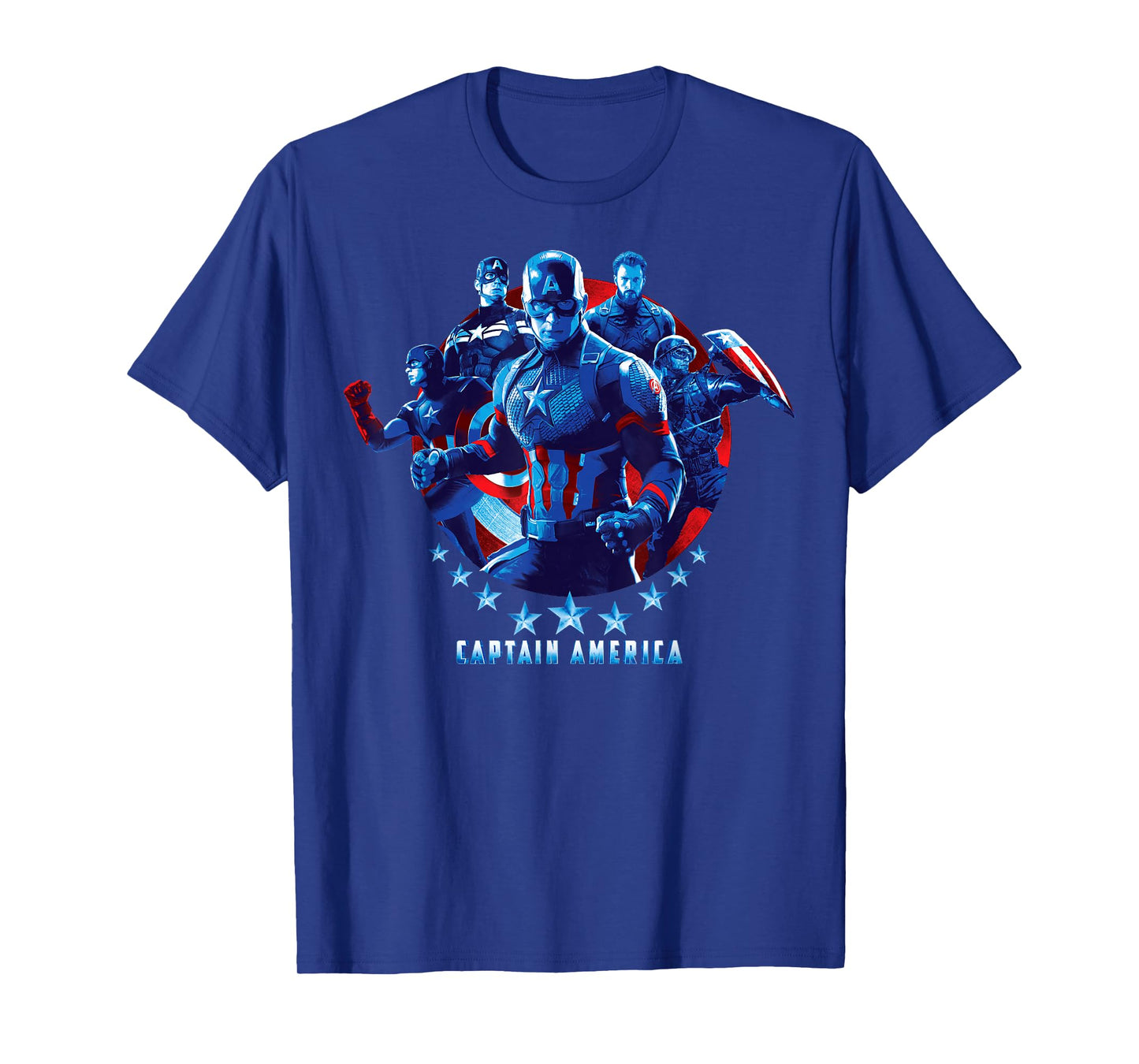 Marvel Avengers: Endgame Captain America Mashup T-Shirt