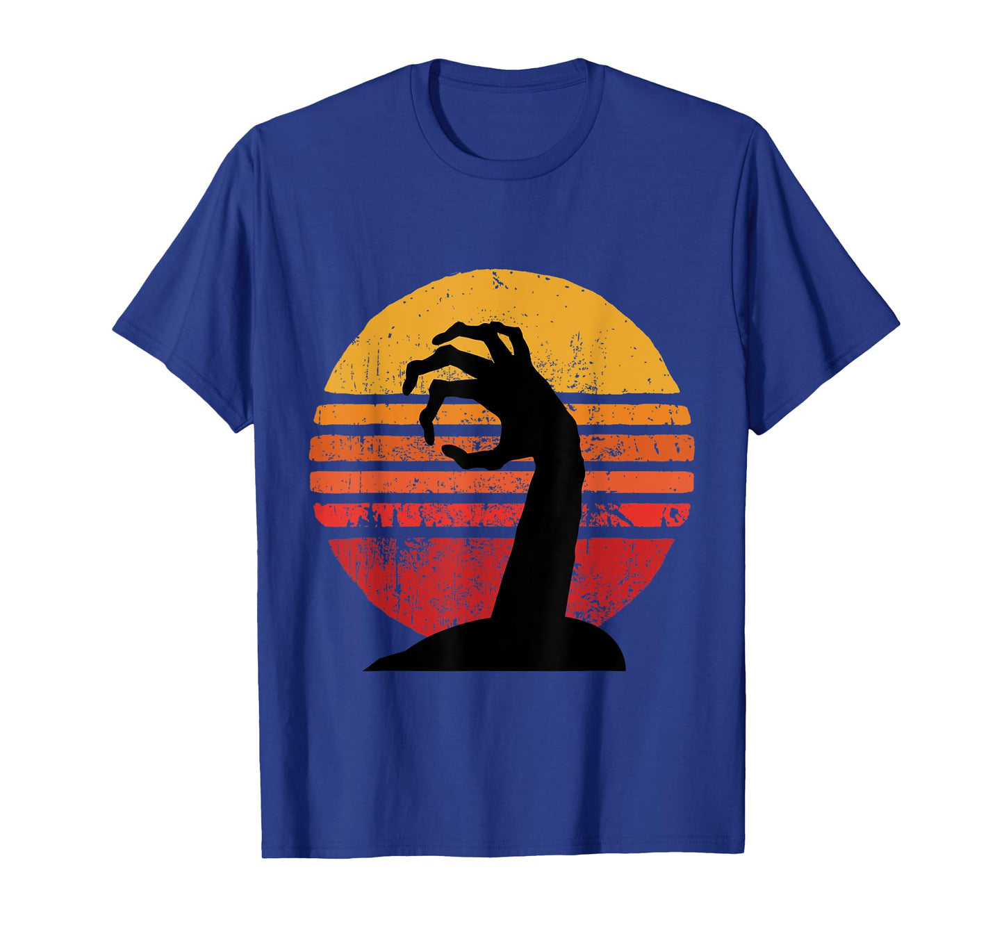 Vintage Zombie Shirt Halloween 2021 Retro Zombie Hand T-Shirt