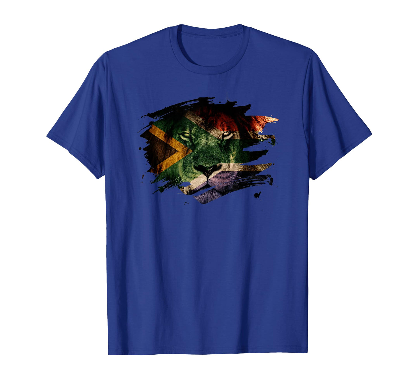 South Africa Flag and Lion - South African Pride T-Shirt