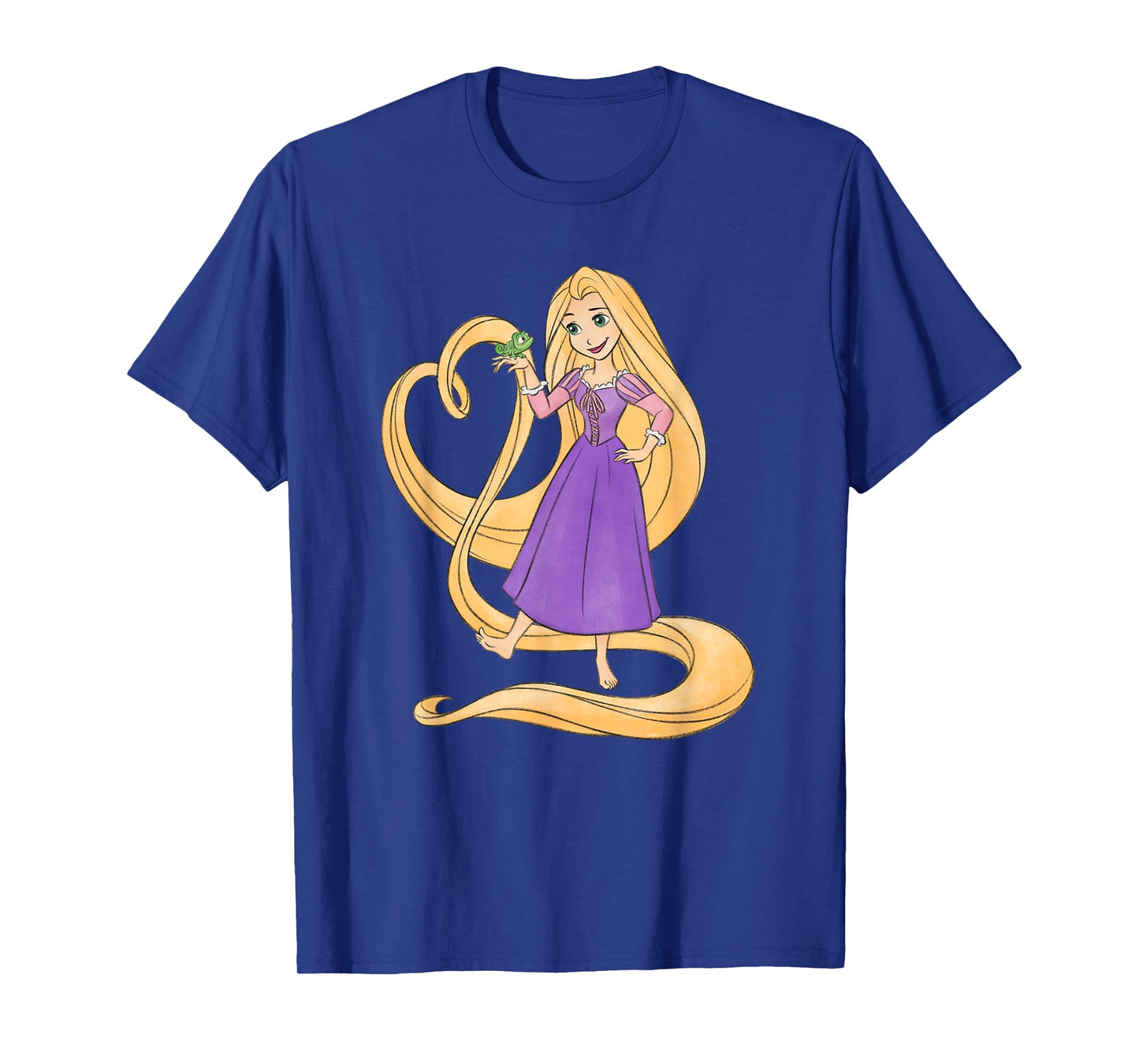 Disney Princess Rapunzel Heart and Pascal T-Shirt