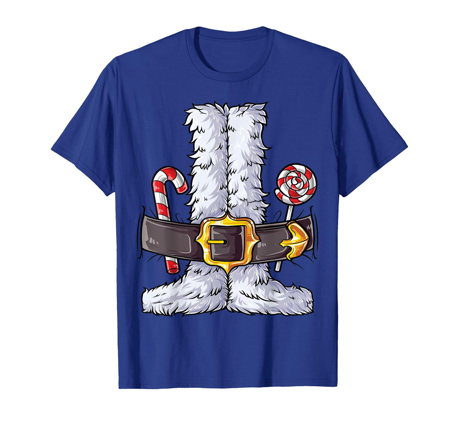 Santa Claus Costume Christmas Boys Kids Men Xmas Holiday T-Shirt