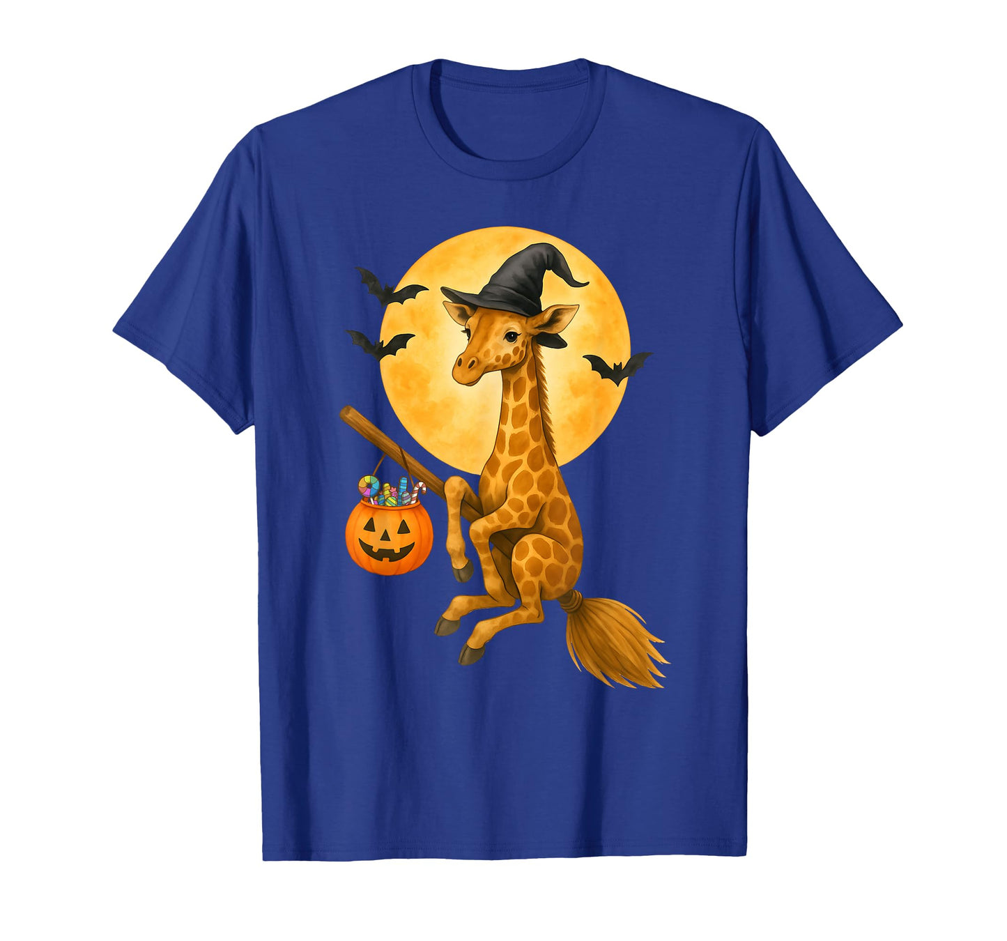 Giraffe Costume Halloween Boo Ghost for Men Women Kids T-Shirt