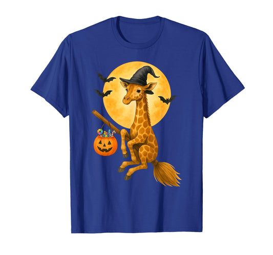 Giraffe Costume Halloween Boo Ghost for Men Women Kids T-Shirt