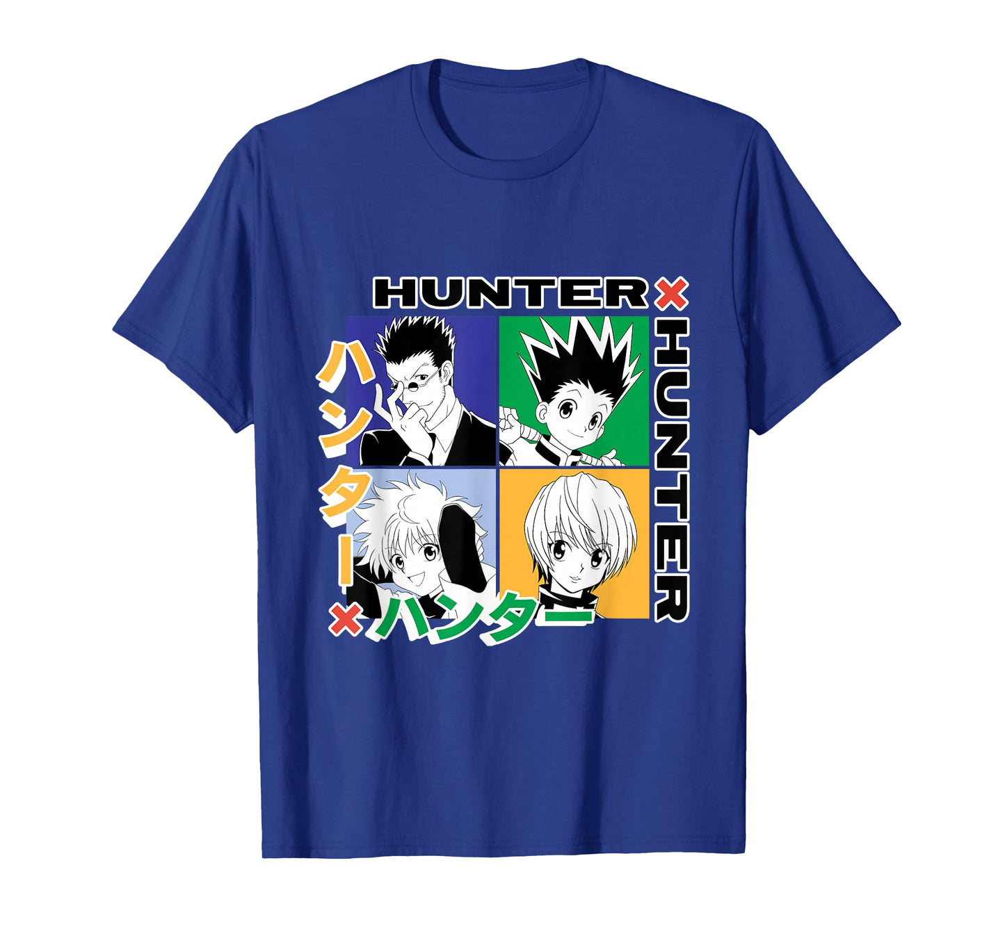 Hunter X Hunter Grid Graphic T-Shirt
