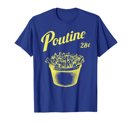 Retro Poutine T-Shirt - Canada & Montreal