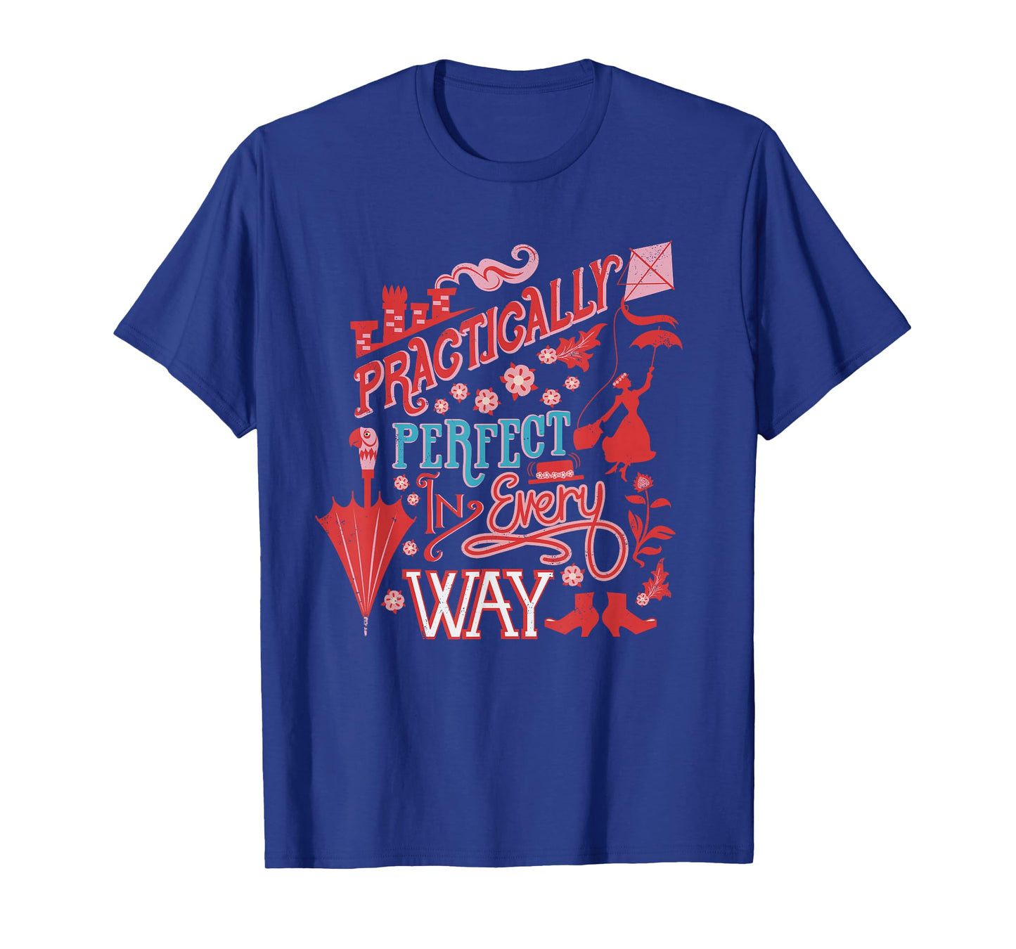 Disney Mary Poppins Practically Perfect in Every Way T-Shirt