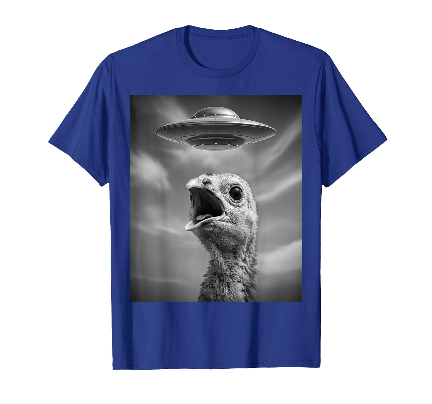 Funny Alien Turkey UFO Selfie Thanksgiving Meme T-Shirt