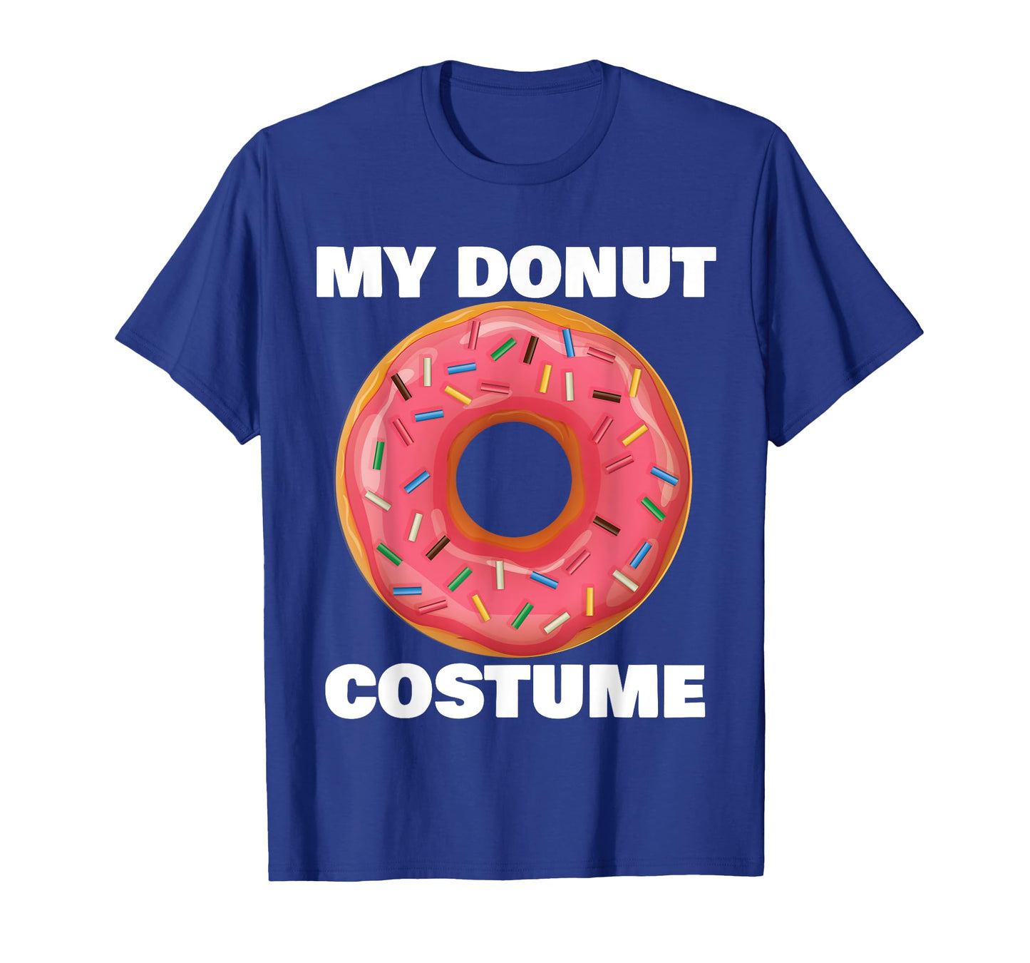 Funny Donut T-Shirt Halloween Costume Sprinkle T-Shirt