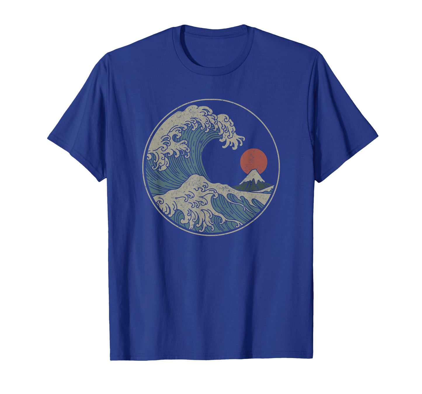 Great Wave Off Kanagawa Japanese Art Aesthetic Tsunami Boys T-Shirt