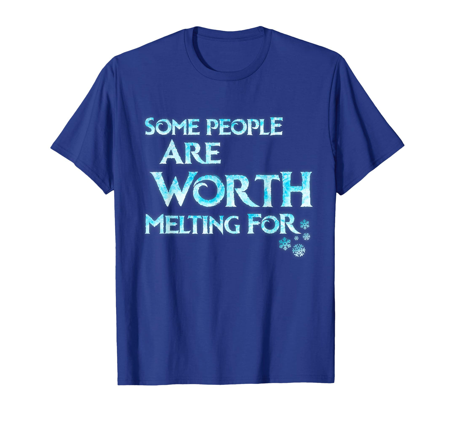 Some People Are Worth Melting For Funny Kids Cosplay Outfit T-Shirt