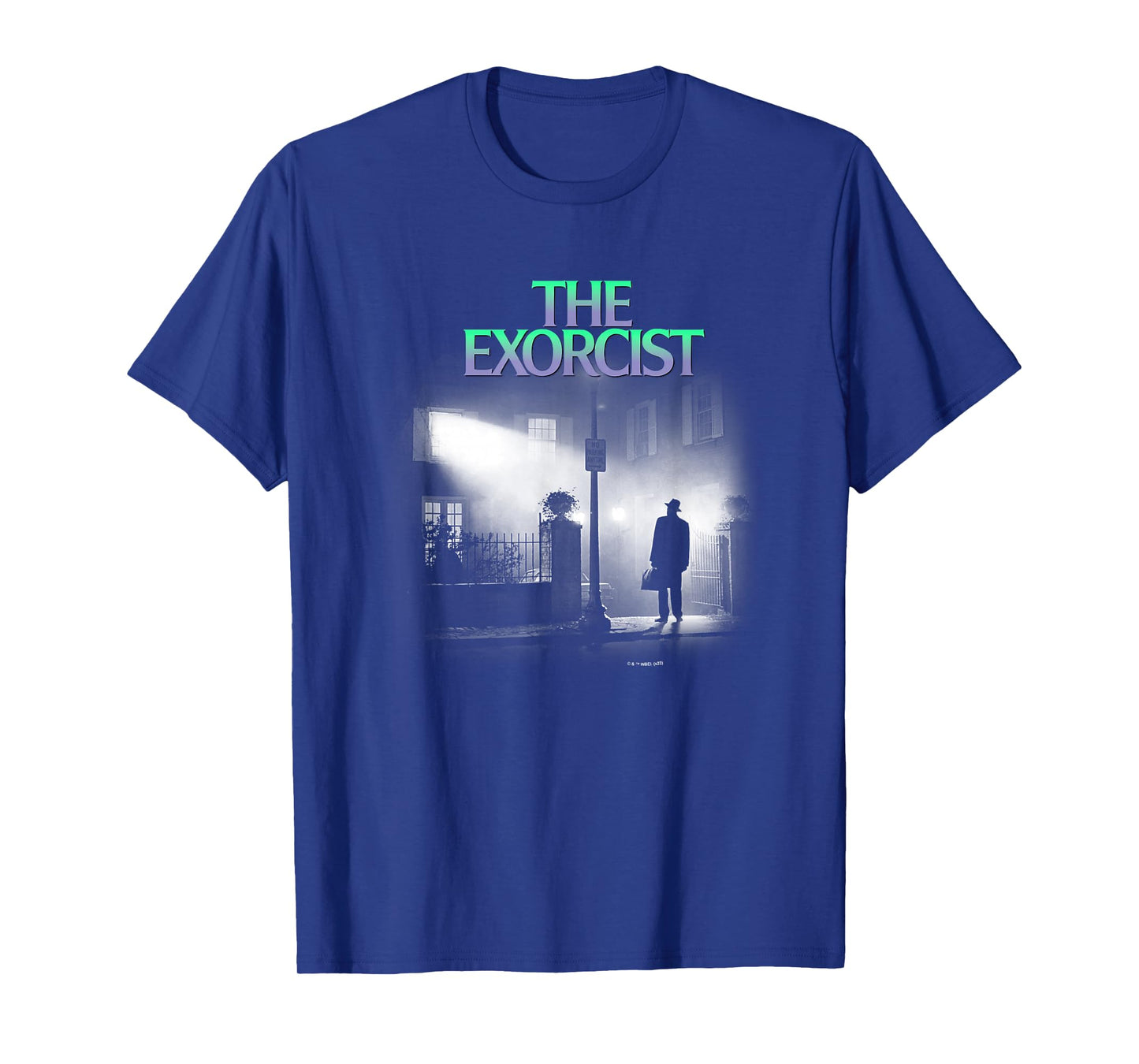 The Exorcist Priest In Spotlight Classic Poster T-Shirt