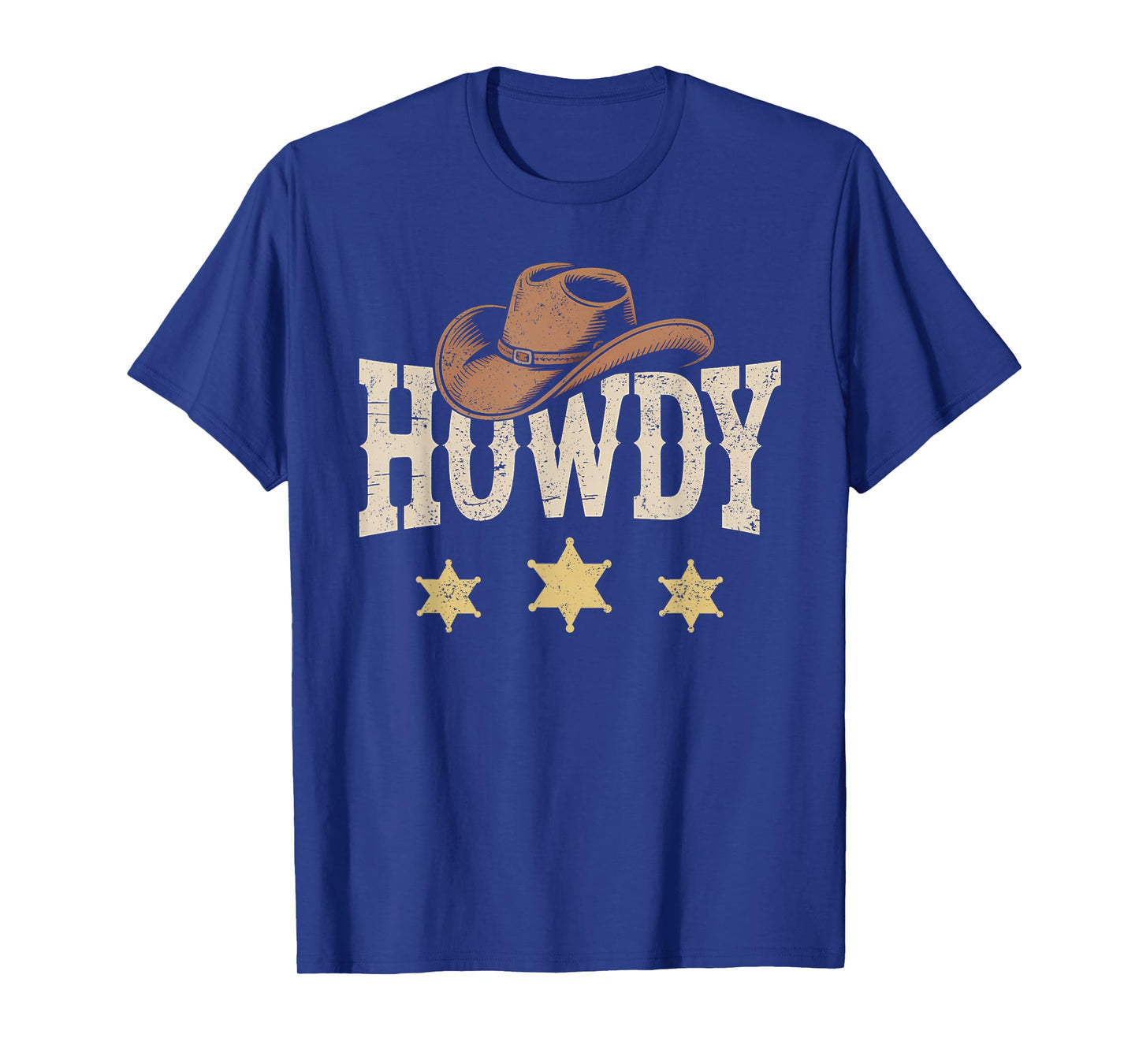 Rodeo Hat Western Country Cowboy Cowgirl Howdy T-Shirt