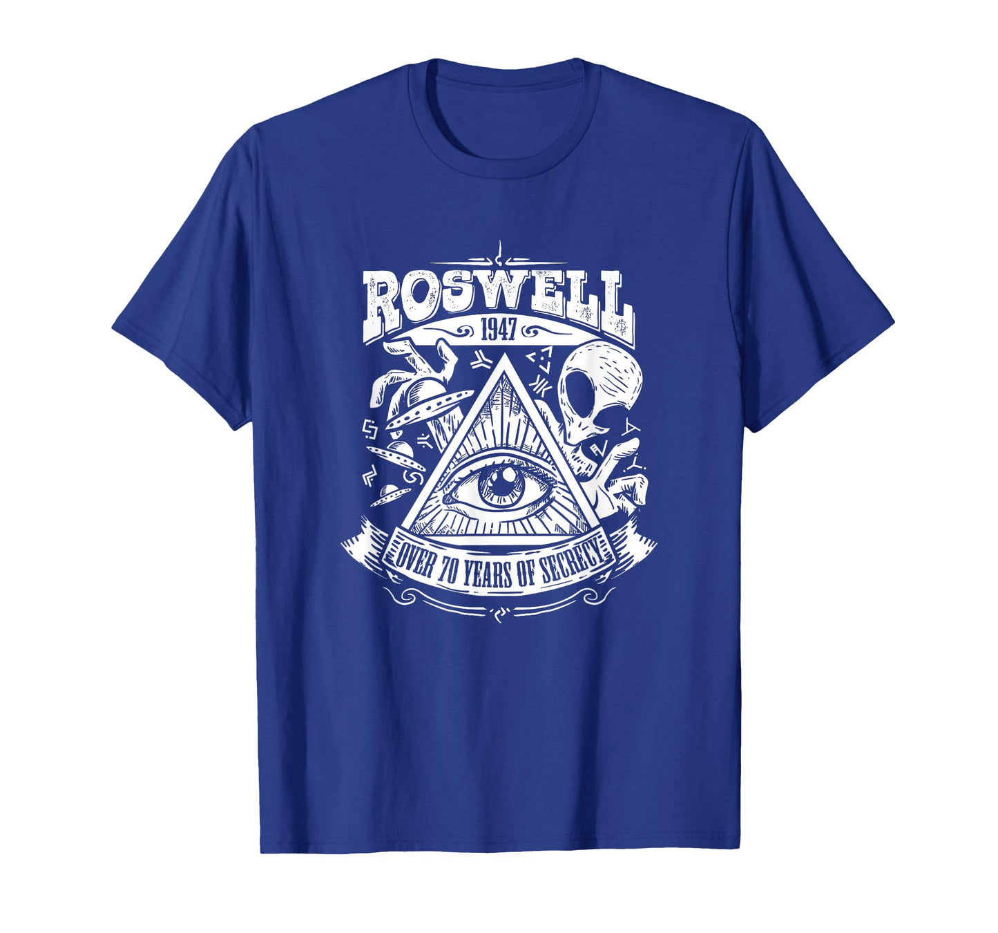 Conspiracy Theory Gifts Roswell Alien Crash Gift For An Ancient Astronaut Theorists T-Shirt