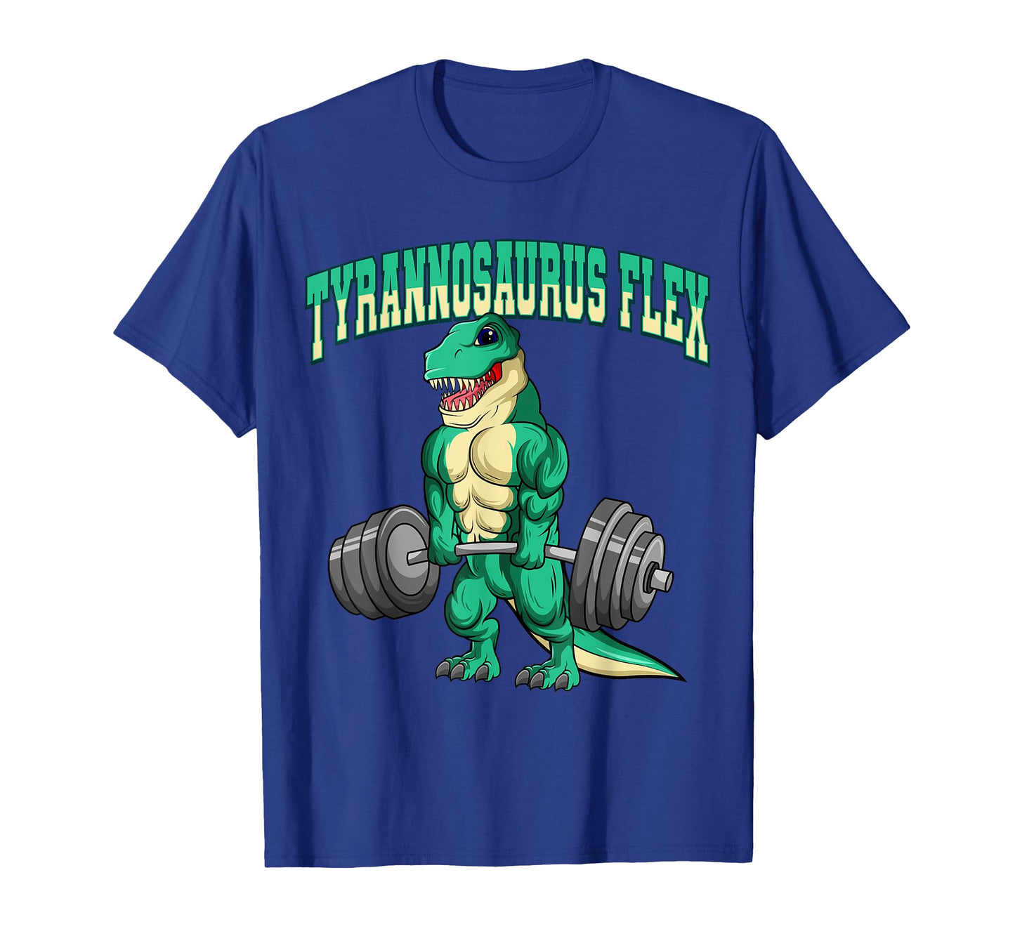 Bodybuilding Fitness Tyrannosaurus Flex Dinosaur Dino T-Rex T-Shirt