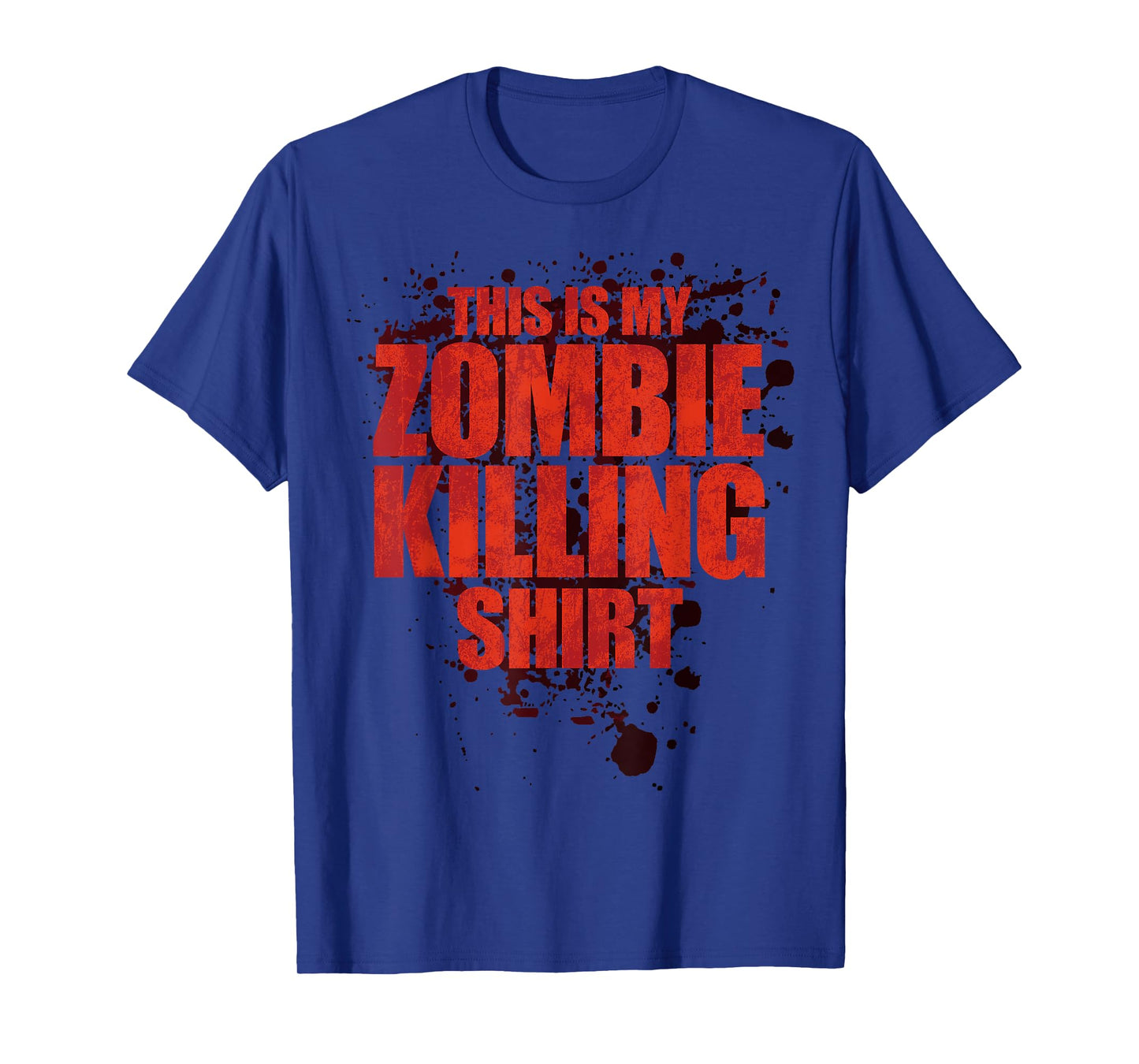 Funny Halloween, This Is My Zombie Killing Shirt Apocalypse T-Shirt