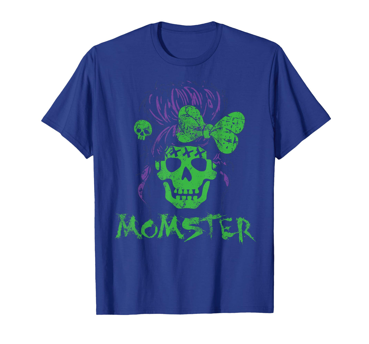 Momster Shirt For Women Retro Funny Horror Zombie Halloween T-Shirt