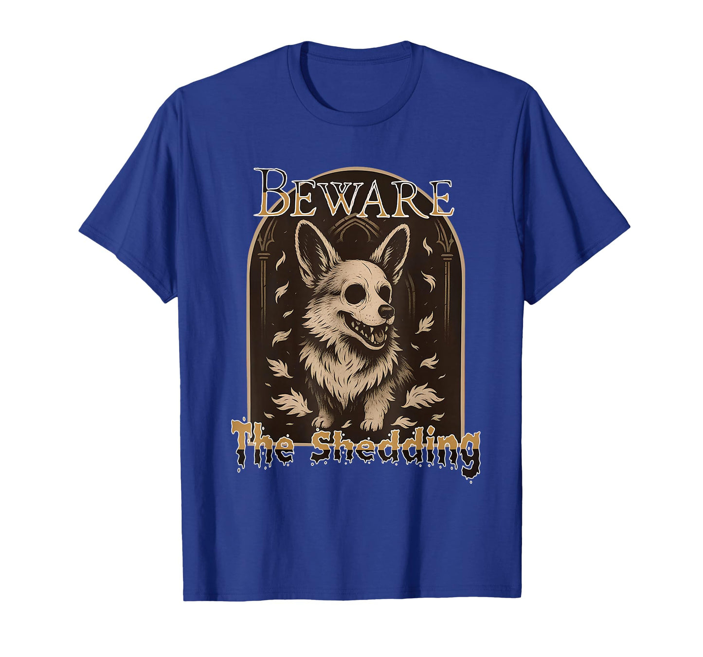 Beware The Shedding Corgi Halloween Ghost Corgi Dog Mom T-Shirt