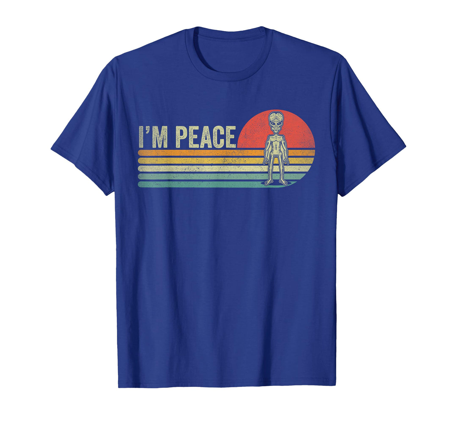 I Come In Peace im Peace Matching Couples Alien T-Shirt