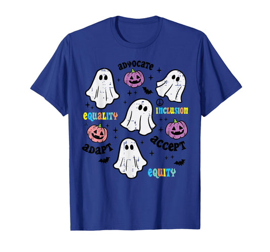 Halloween Advocate Equality Inclusion Costume Women Kids Men T-Shirt